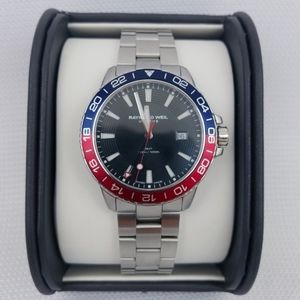 Raymond Weil 300 Tango GMT Quartz Diver Watch